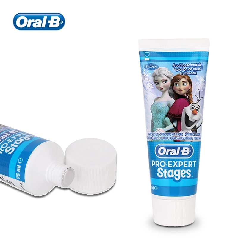 Детская зубная паста Oral B Pro expert Stage с низким коэффициентом потускнения без