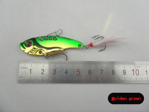 Новинка 2017 года Блесен Блёстки Металл Рыбалка Жесткий Вертушки приманки VIB джиг