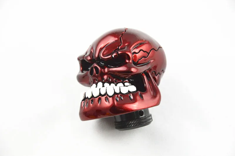 Универсальный ручной рычаг переключения передач механическая резьба Череп