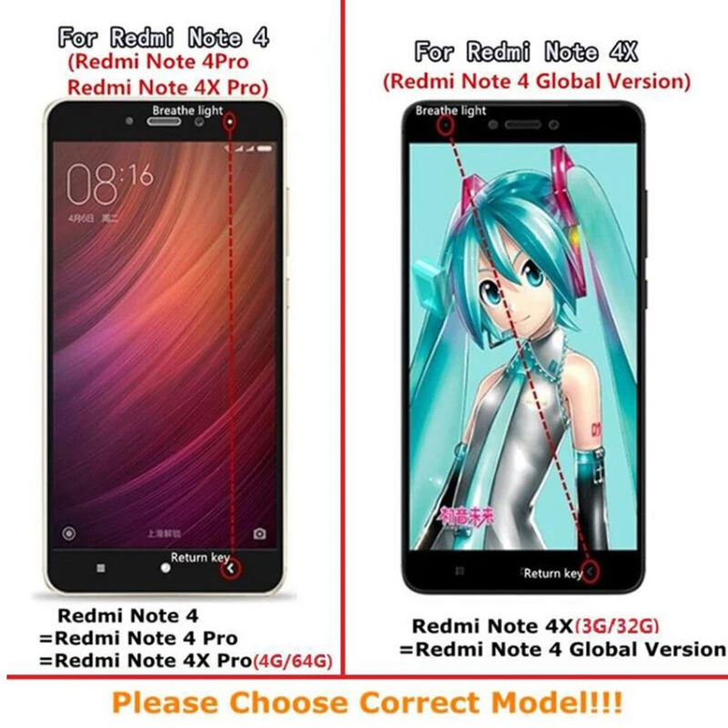 Для Xiaomi Redmi Note 4 4a 4x Verre защита экрана Tremp Ksiomi Redme Not a4 x4 защитное стекло Xiomi