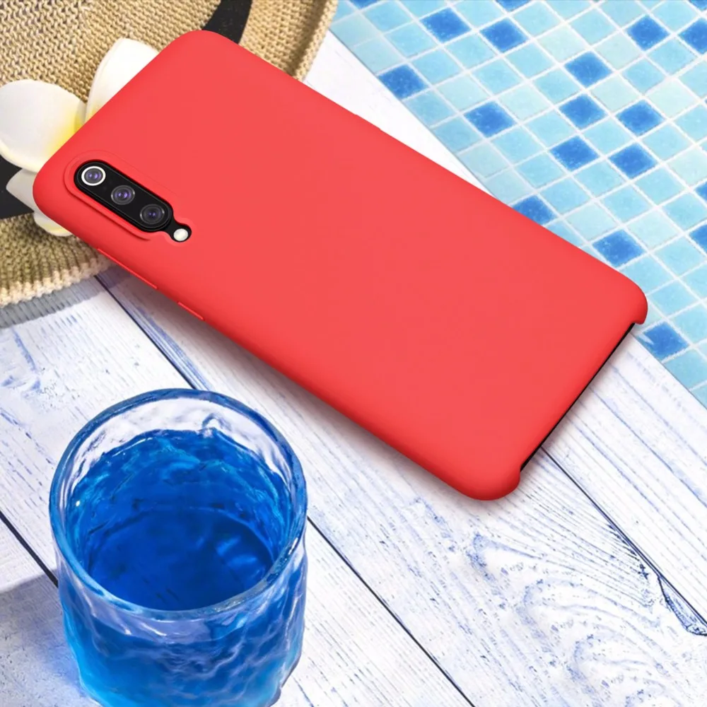 NILLKIN Flex чистый жидкий силиконовый чехол для Xiaomi mi9/mi9 Explore ore прозрачная версия против отпечатков пальцев Мягкая задняя крышка