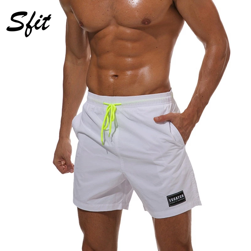 Мужские пляжные шорты Sfit Летние плавки для водных видов спорта быстросохнущее