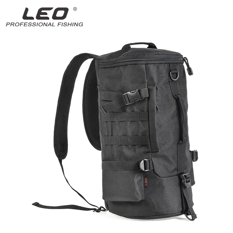 Рыболовные сумки Leo 28085 цилиндрическая удочка сумка для катушки рюкзак чехол рыбы