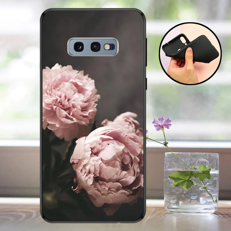 SSY Матовый чехол для samsung S10E чехол силиконовый бампер samsung Galaxy S10E S 10E Coque для чехол для телефона samsung S10E мягкий чехол - Цвет: SSY