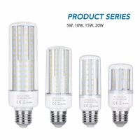 corn lamp e27 led bulb 20w ampoule led e14 220v candle light bulb 110v led lamp 5w 10w 15w indoor smart ic light no flicker 2835