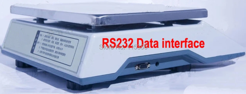 Цифровые весы APTW418 RS232 для печати данных промышленные 15 кг x 0 5 г бесплатная