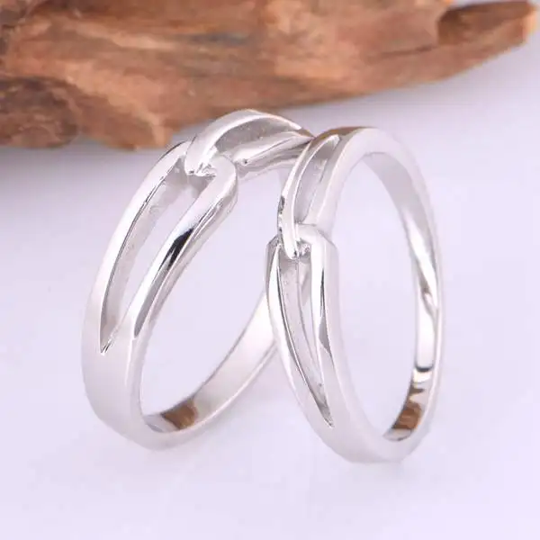 New Unique Couple Ring Vashiria Fashion Nice Plated Gold Jewelry Romantic For Men Women Loving Gift J208 | Украшения и аксессуары