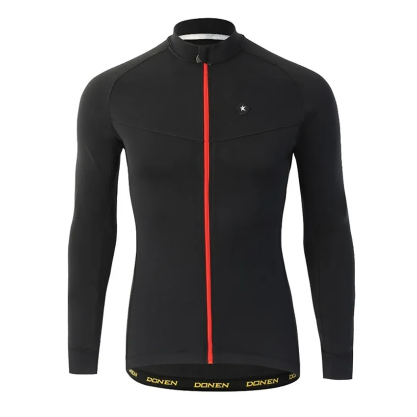 DONENE male outdoor bike coat riding clothes mountain equipment Clothing Spring Warm long sleeve cycling jersey | Спорт и