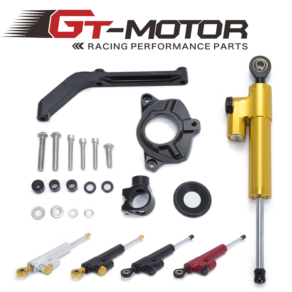 Полный комплект для мотоцикла с ЧПУ демпфер руля Stabilizerlinear линейный стабилизатор