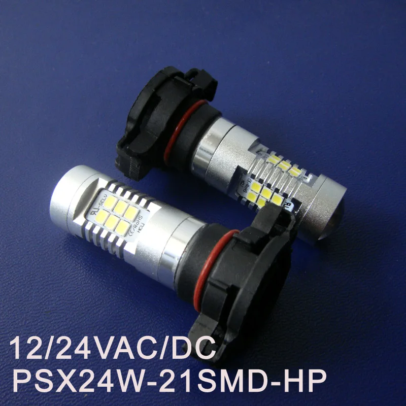 

High quality 12/24VAC/DC 10W PSX24W Car Led fog lamp Auto High Power PSX24W Led Bulb Lamp Light free shipping 50pcs/lot