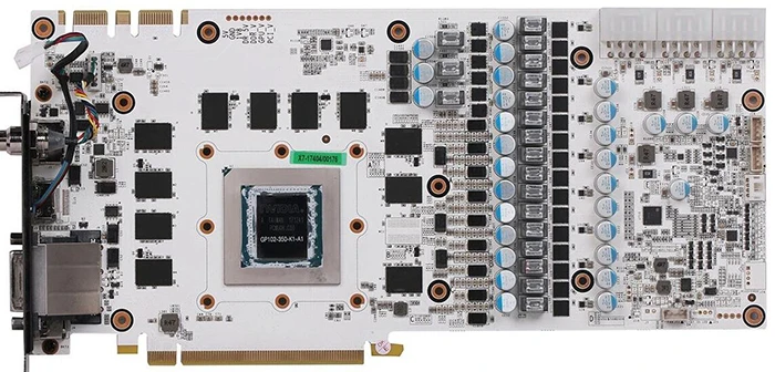 Водный блок BYKSKI для GALAX GTX1080TI Зал славы/GTX1080TI лимитированный выпуск
