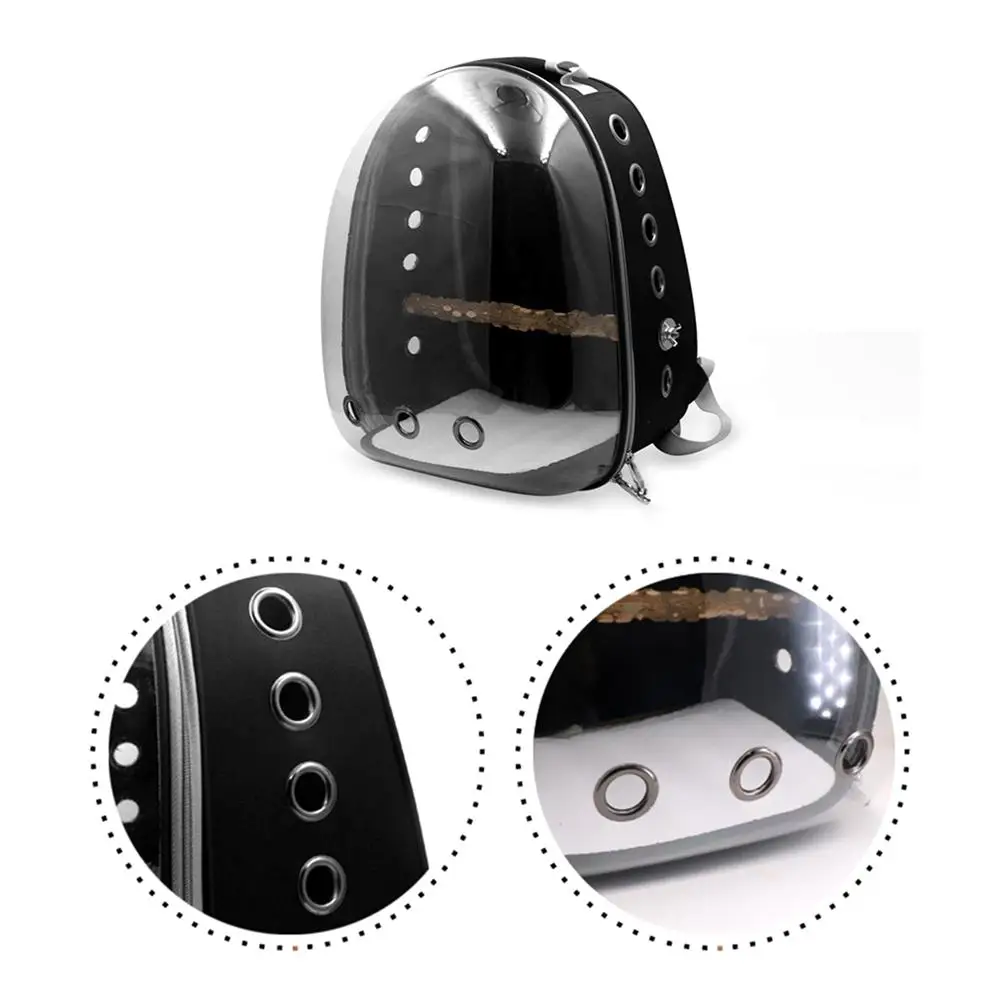 Открытый Pet рюкзак с попугаем для отдыха на открытом воздухе удобные дышащие