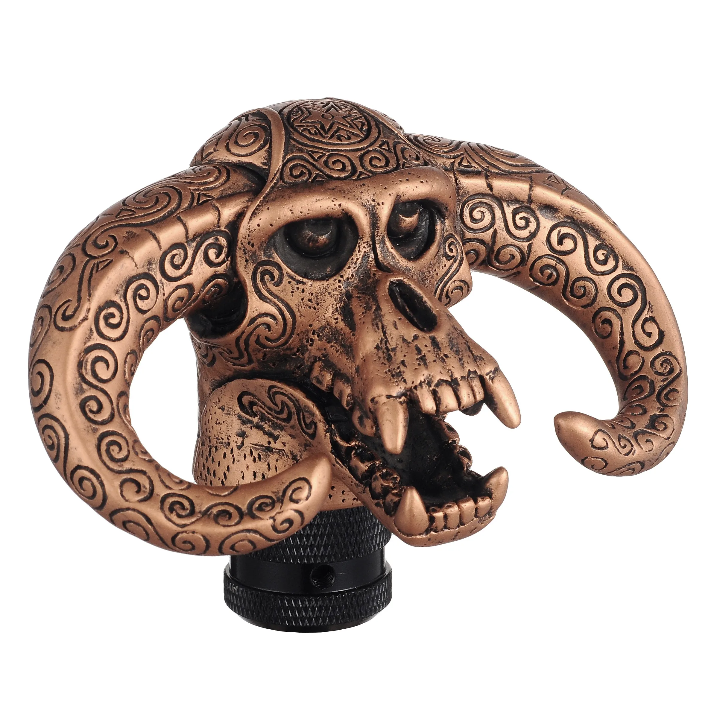 Медная цветная шестеренка ручка переключения овец рога Рычажная рулевого