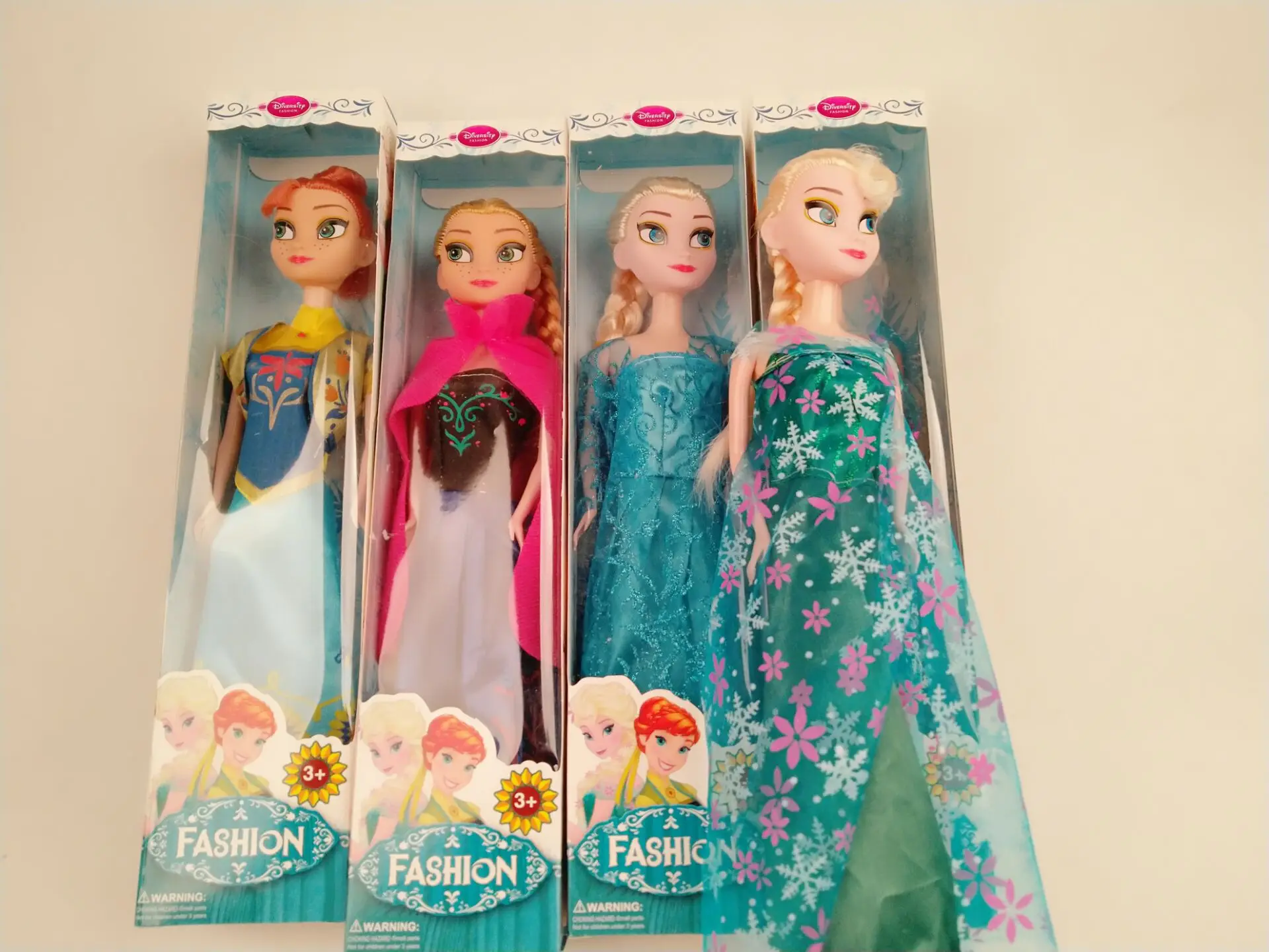 Без коробки, четыре стиля, высокое качество, Boneca, 32 см, Кукла Эльза, игрушки для девочек, Fever 2, куклы принцессы Анны и Эльзы, Одежда для кукол, детей