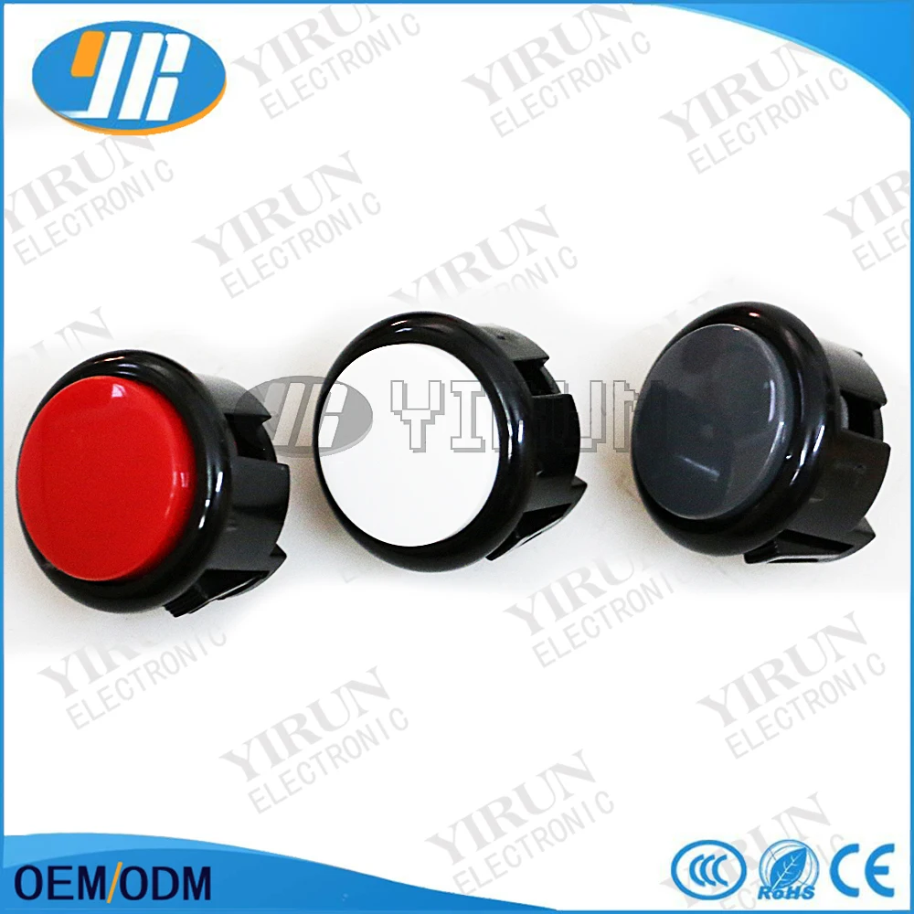 100pcs free shipping 30mm cassette button arcade game machine Fighting KOF animation frame | Спорт и развлечения