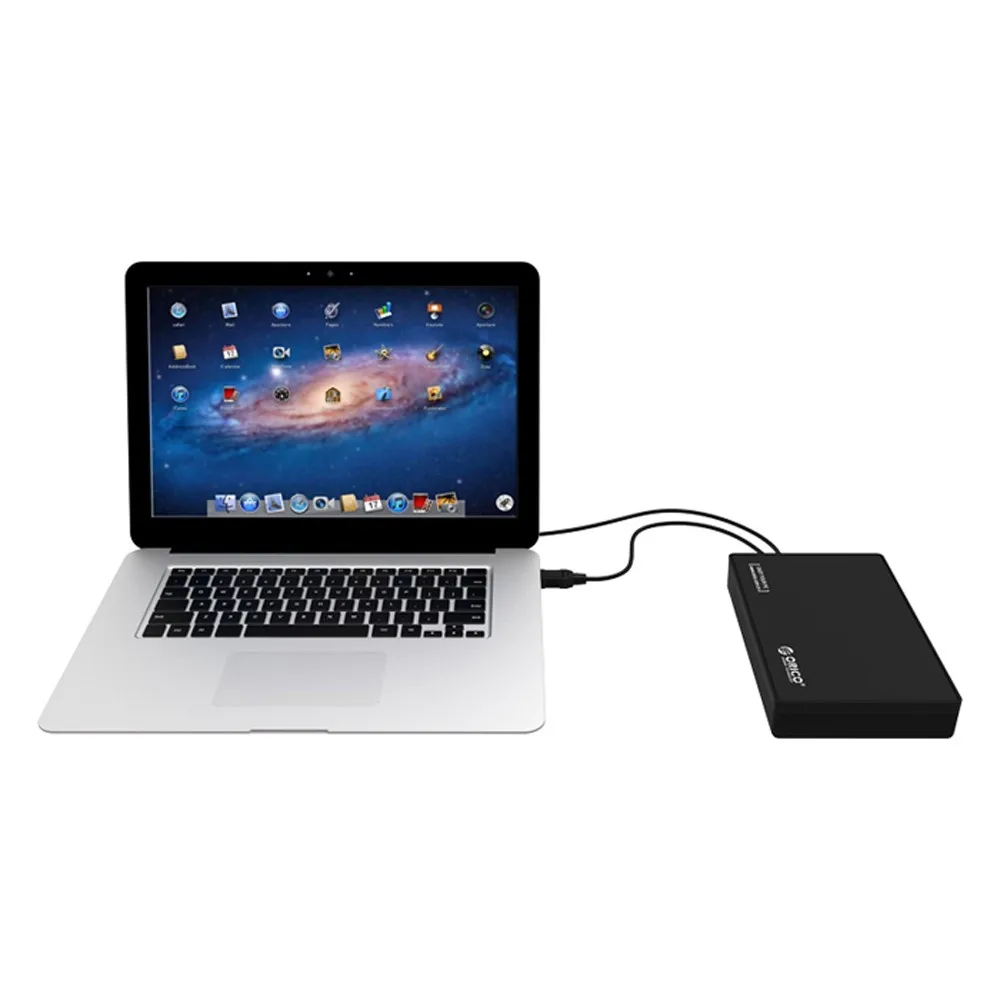ORICO 3588US3 3,5 дюймов USB 3,0 SATA внешний жесткий диск чехол Корпус для жесткого диска инструмент поддержка 4 ТБ для Тетрадь настольного ПК