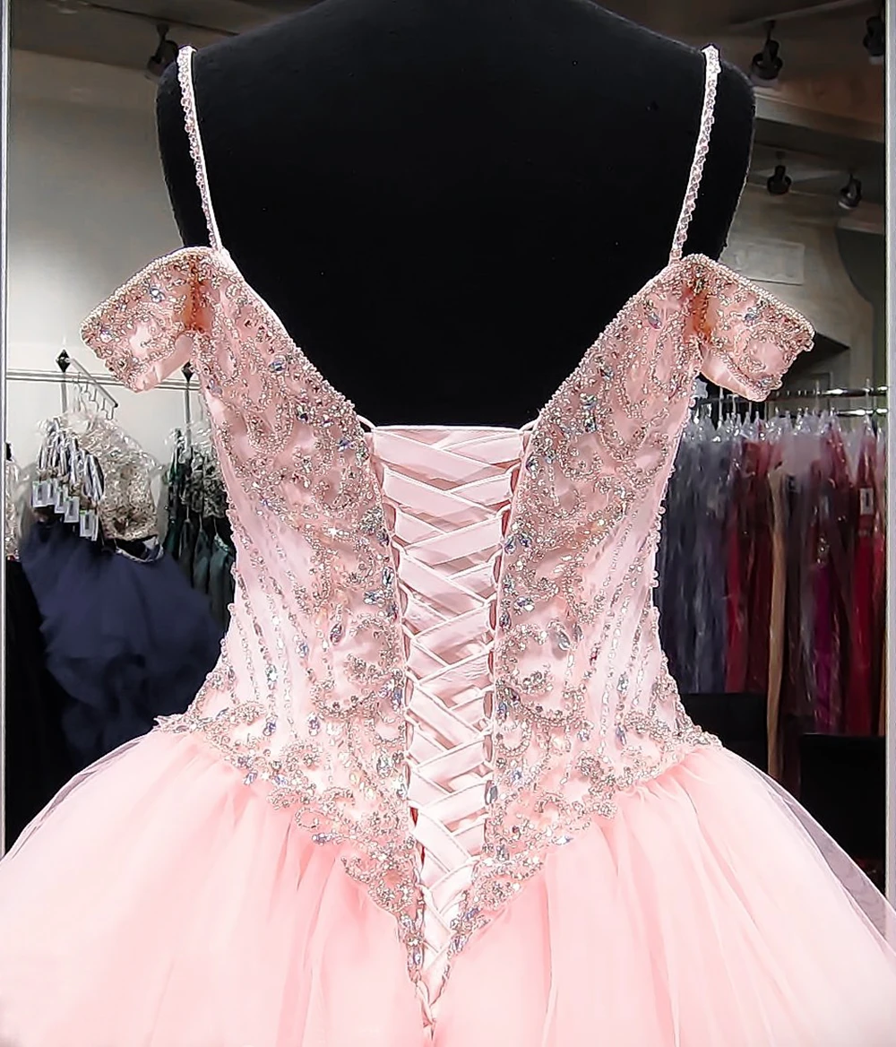 Длинные платья для Quinceanera 2021 Пышное Бальное Платье милое платье с