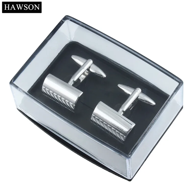 Formal Plain Metal Cufflinks for Business Gift HAWSON Jewelry Mens Shirt Accessory Button | Украшения и аксессуары