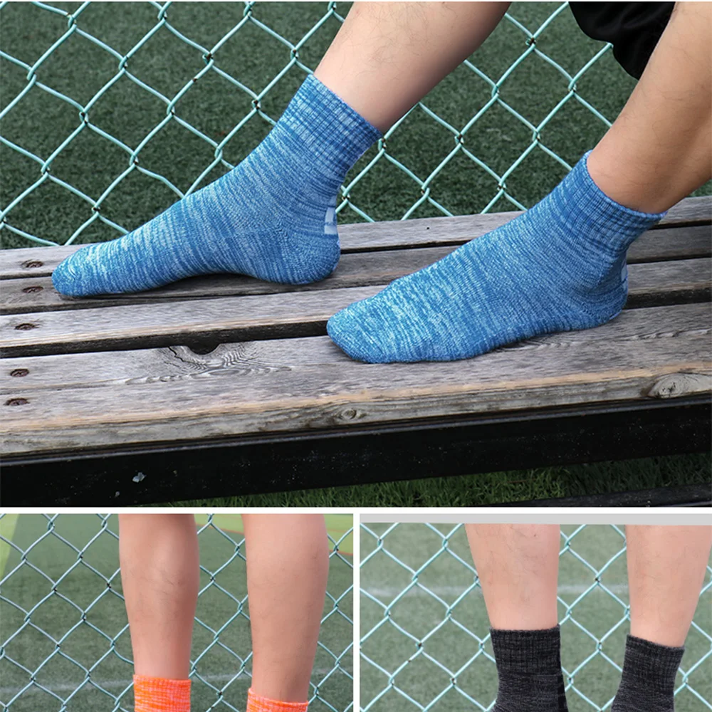 Kunli Brand Cotton Men's Running Socks Women Cycling Riding Bicycle Bike Yoga Socks Gym Socks Breathable Basketball Sport Socks