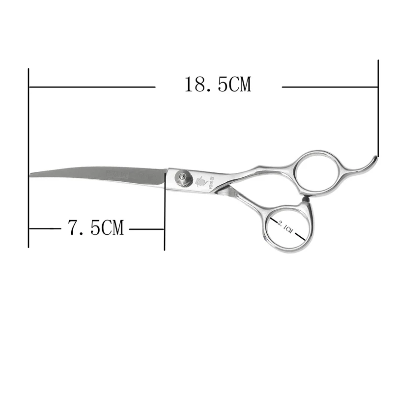 Ножницы из нержавеющей стали для груминга собак кошек щенков 7 дюймов|grooming shears for