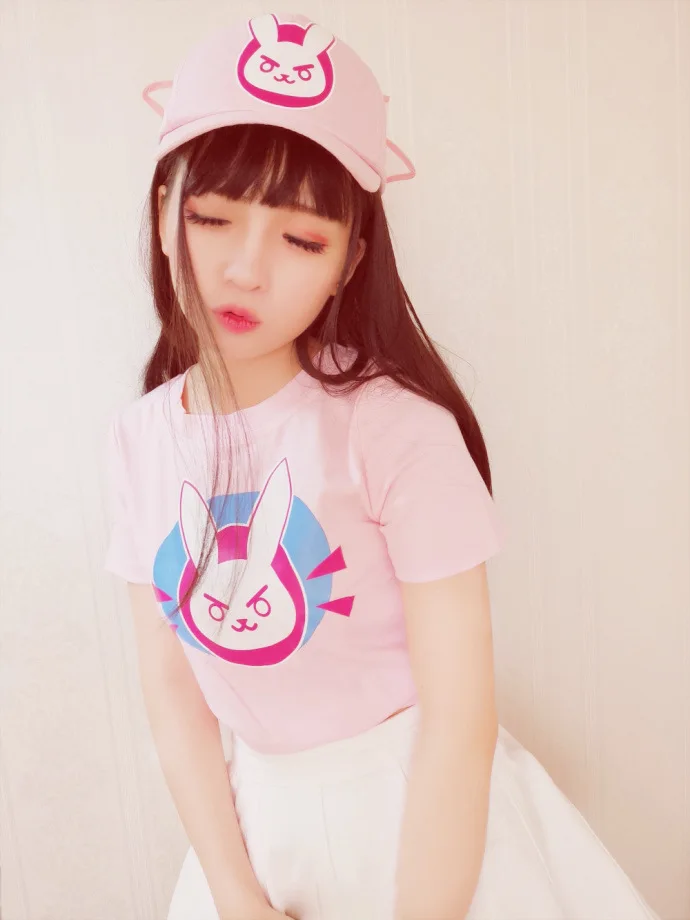 OW Dva Косплей шляпа реквизит фанаты подарок коллекция Хэллоуин игровая Прямая