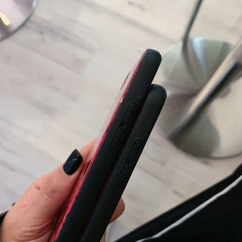 Блестящий чехол из золотой фольги для Samsung S9 S8 Plus мягкий ТПУ телефона Galaxy Note 8 9 S9plus