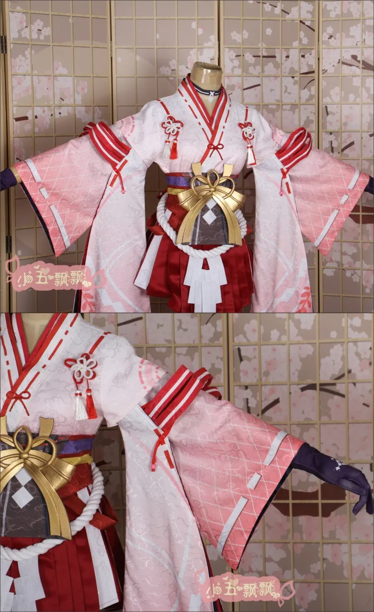 Youtouhime Onmyoji костюм для косплея кимоно на заказ|Игровые костюмы| |
