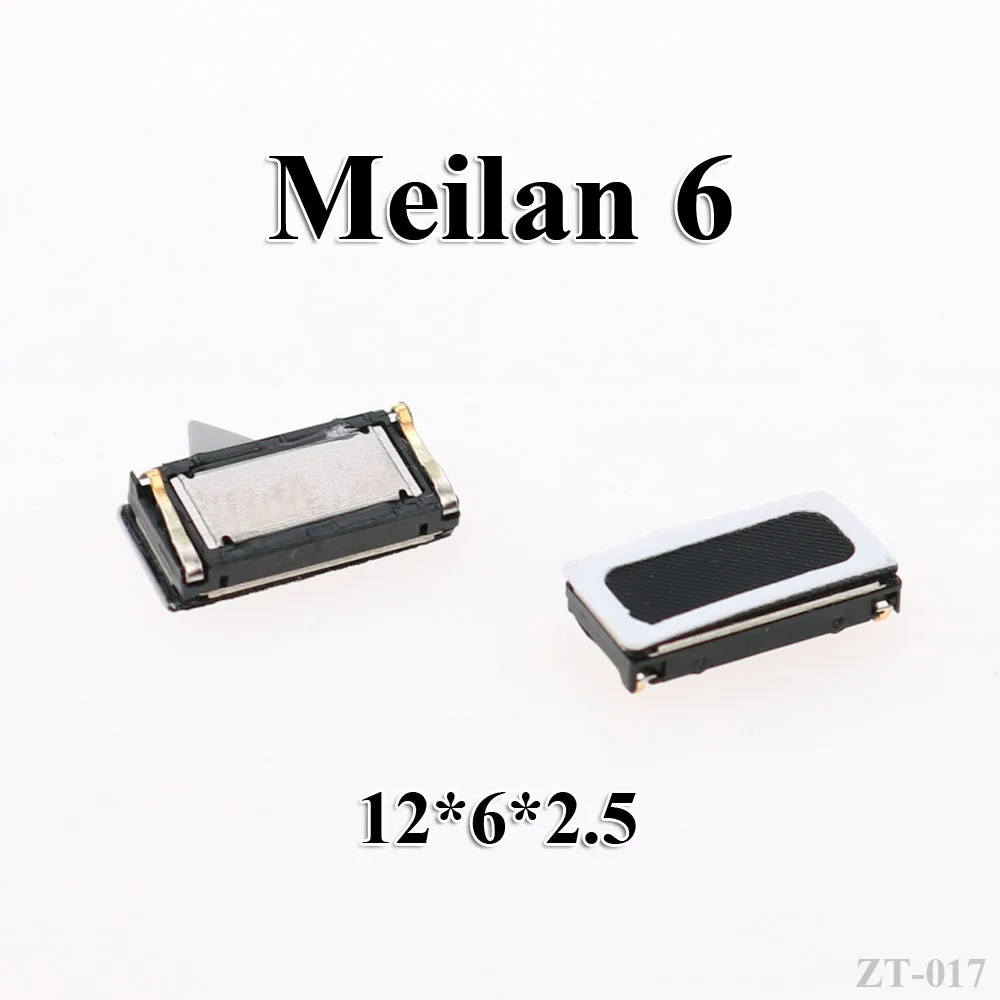 Meilan 6 2 шт передний верхний наушник, динамик, звуковой приемник для Meizu Meilan Note/S6/6/A5/5 5S/3 S/2/E2/E/X x8/U20/Note 6 5 3 2/металлическая конструкция - Цвет: Meilan 6