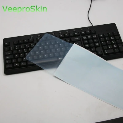 flatblue Для Dell KM636 беспроводная клавиатура и Dell KB216 Проводная клавиатура все в одном ПК клавиатура крышка кожи - Цвет: flatblue