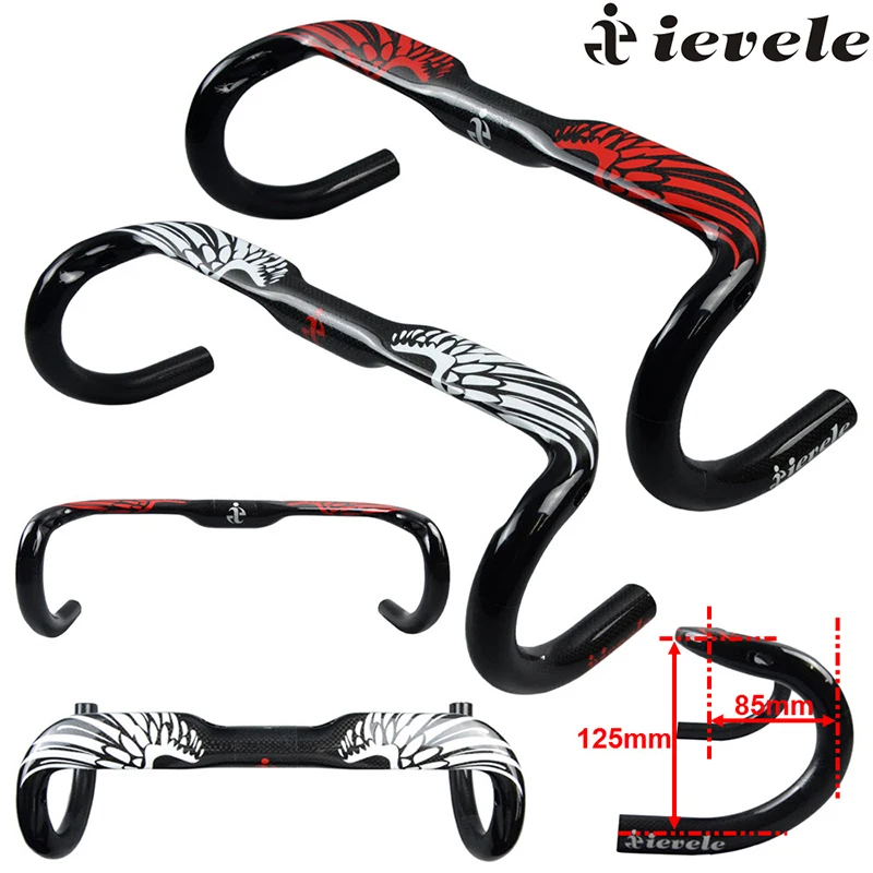 Ультралегкий велосипедный руль из углеродного волокна 3K|Велосипедный руль| |