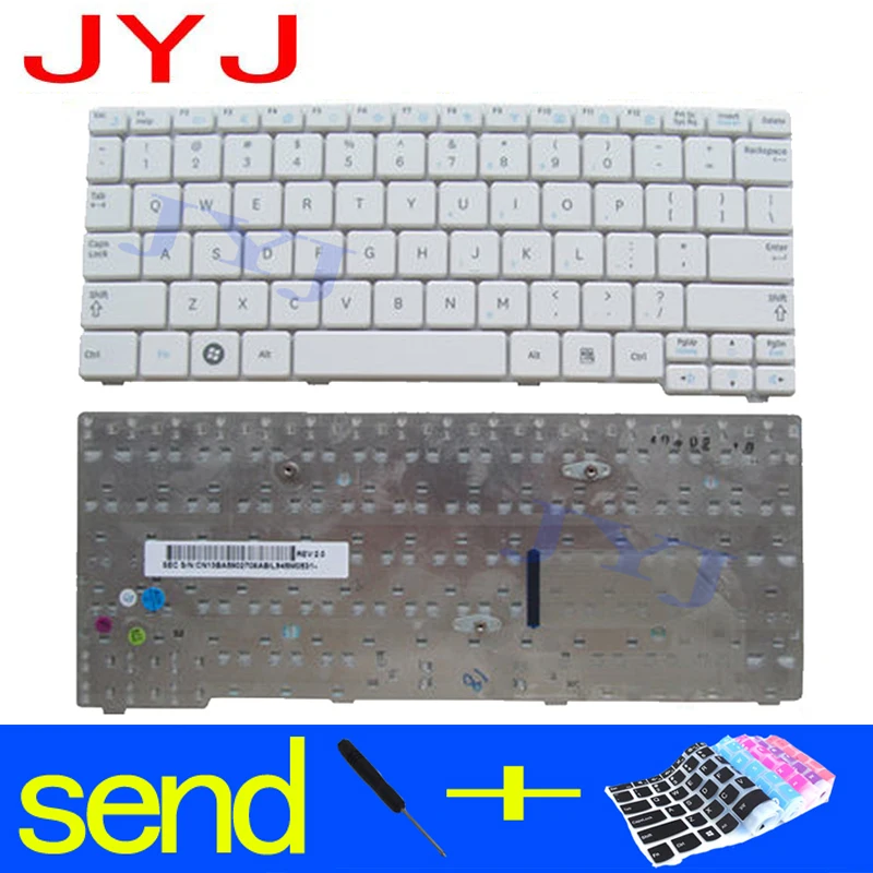 Новая клавиатура для ноутбука Samsung N150 plus N143 N145 N148 N158 NB30 NB20 N102 N102S прозрачная