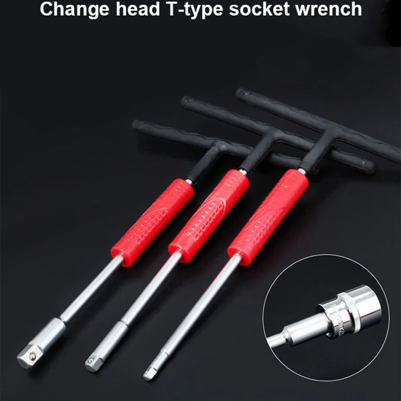 Удлинитель ключа типа T type 1/4 &quot3/8&quot 1/2 &quot раздвижная удлинительная штанга ручные
