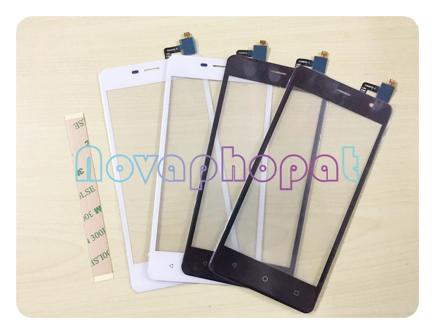 

Novaphopat Black/White Digitizer Screen For Nomi i5010 Touch Screen Glass Digitizer Sensor Screen Replacement +tracking