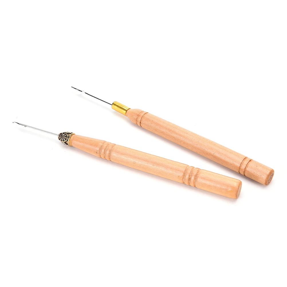 1 шт. деревянная ручка Потянув вентиляции с мультиигловой системой/съемник для