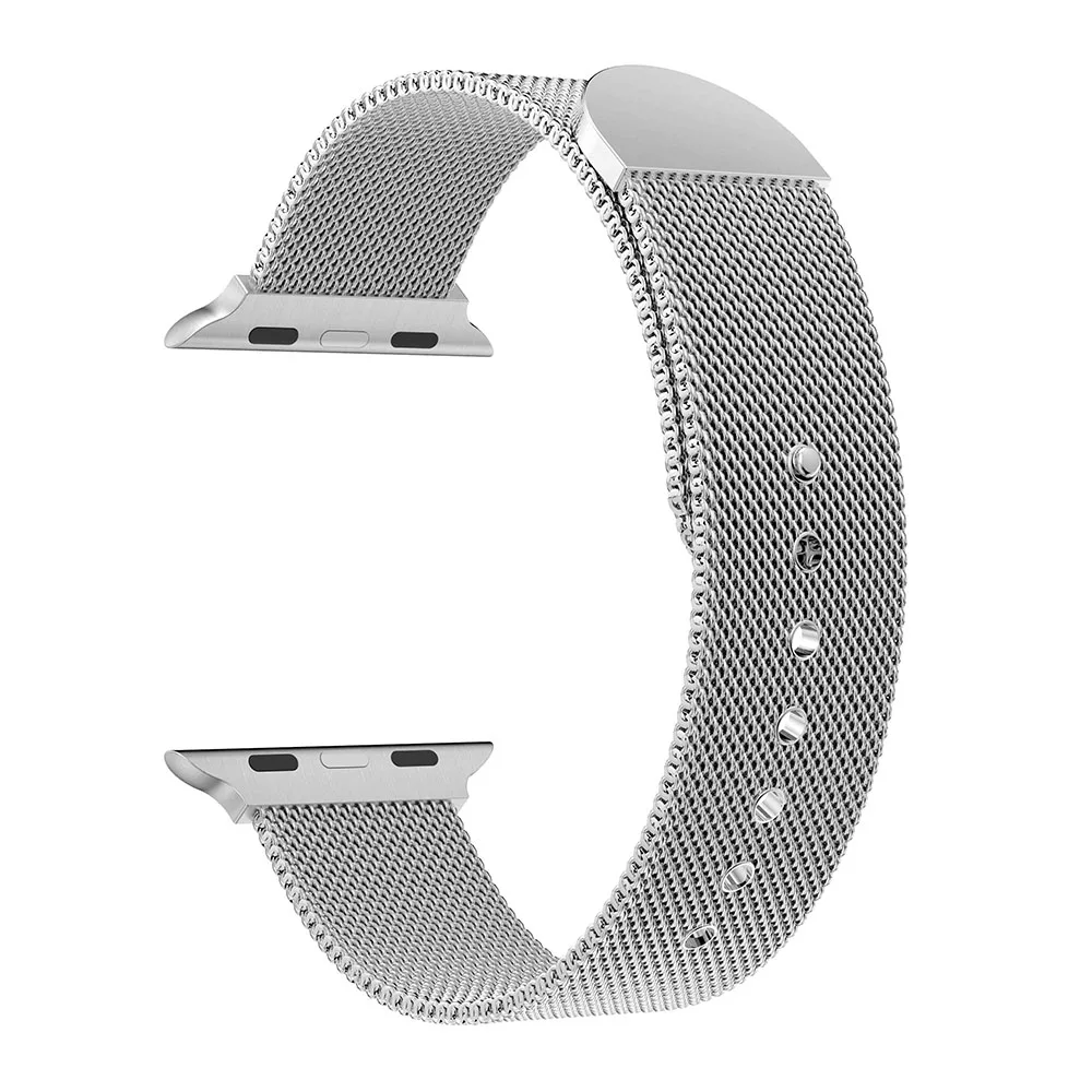 Миланская петля браслет из нержавеющей стали ремешок для Apple Watch серии 1/2/3 42 мм 38