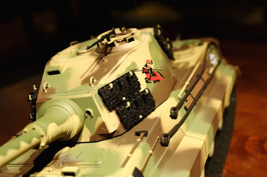 HengLong металлический немецкий Король тигр Henschel RC тяжелый танк Профессиональный 3888A