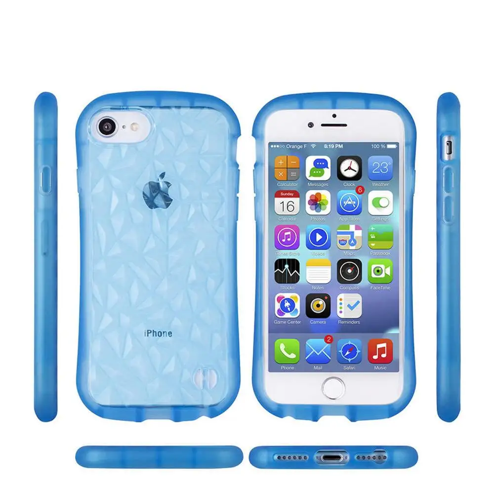 Алмазная чехол для телефона iPhone 11 Pro MAX XSMAX XR XS X 8 7 6 6S Plus мягкая прозрачная задняя