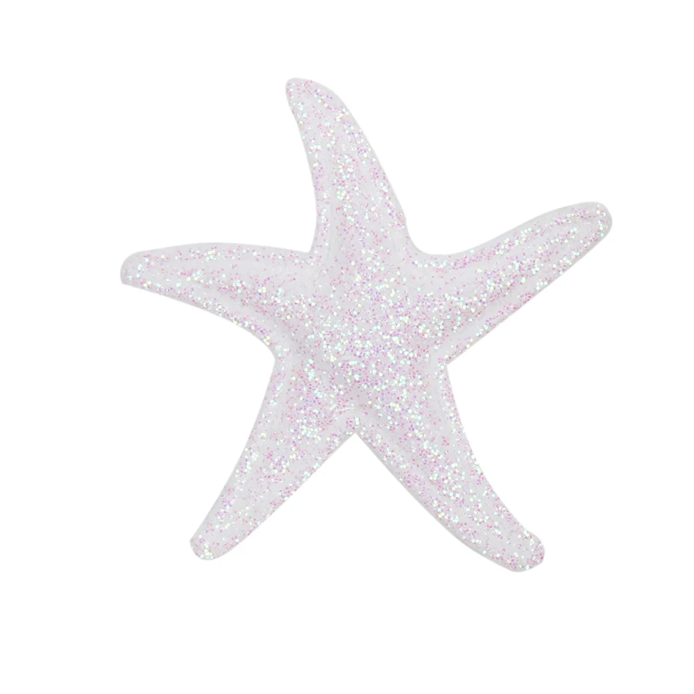 Болотки 40 шт океанские морские звезды патчи твердые блестящие аксессуары для одежды сделай сам бант для волос тканевые сумки украшения для самодельного изготовления - Цвет: 01