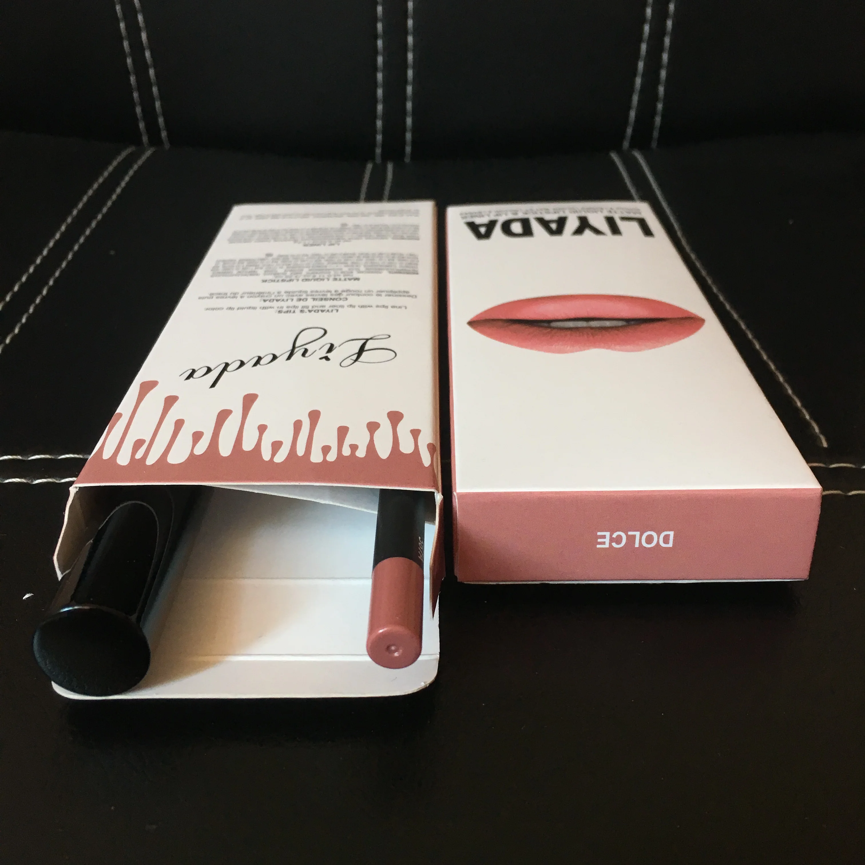 Liyada 8 компл. матовый блеск для губ + Lips Pencil Макияж Lasting Водонепроницаемый Жидкий