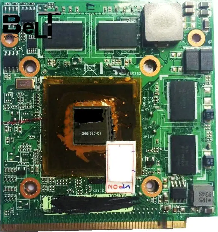 Для ASUS K51 K51IO K61IC K70IO Графический карта видеокарта G96 630 C1 1 ГБ VGA для GeForce 9600 м GT 220