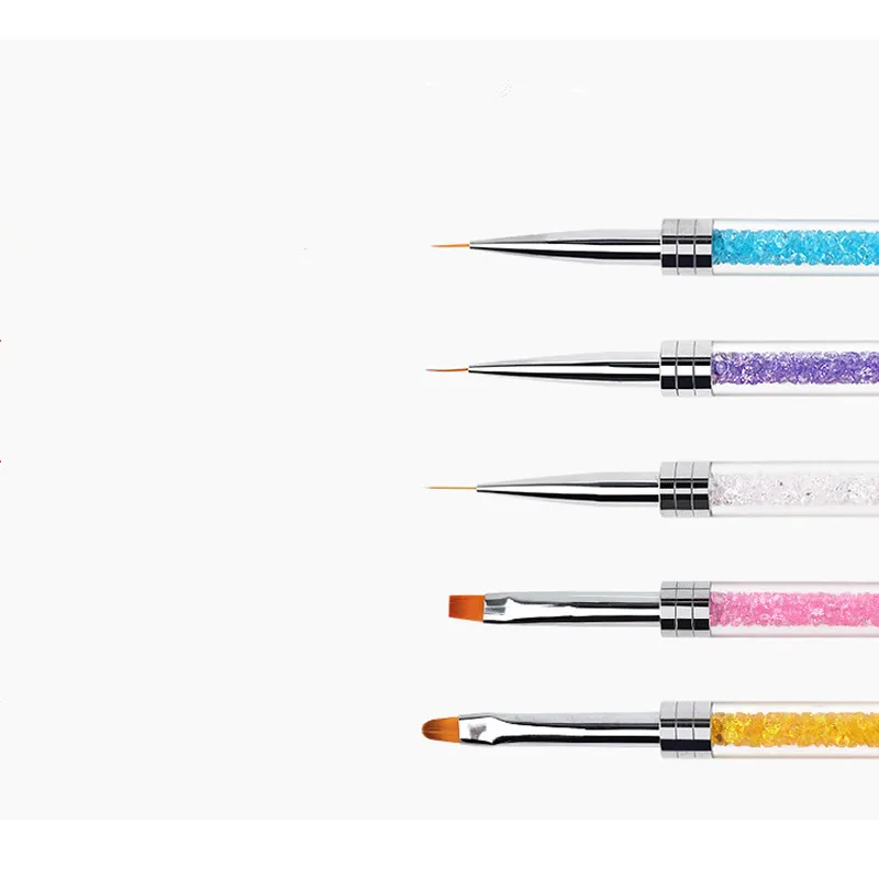 Double ends UV Gel Drawing Painting Pen Silicone Jelly Stamper 2 Kinds of Function Manicure Nail Art Tool | Красота и здоровье