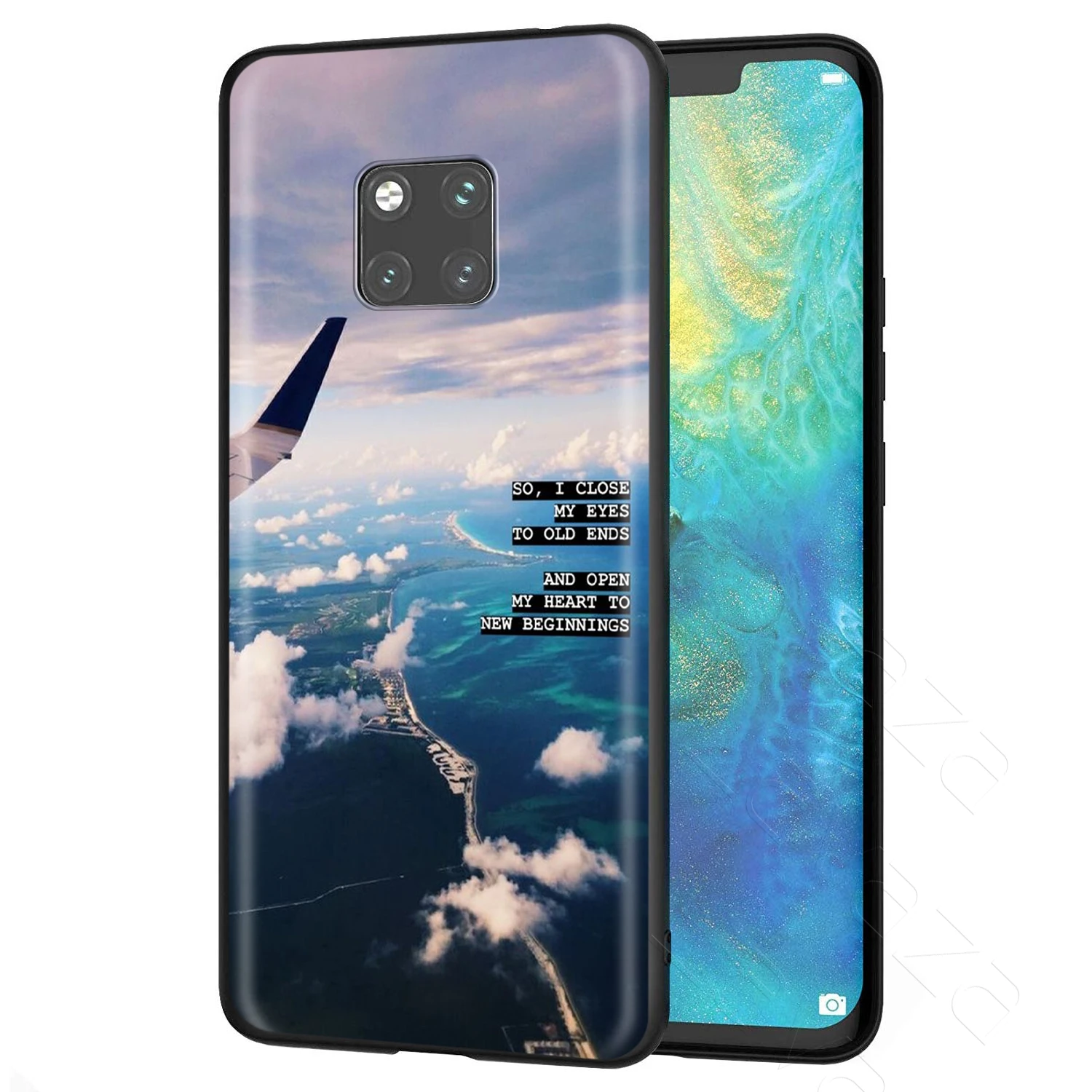 Чехол для Huawei Mate Y7 Y9 P8 P9 P10 P20 P30 P40 Max Lite Pro P Smart Mini |