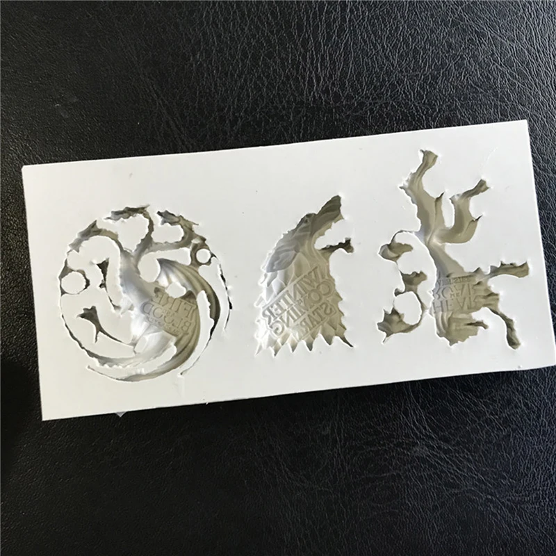 ENGDASH 1 шт. Силиконовые Формочки Для фондана Лев/дракон/волк форма для шоколада