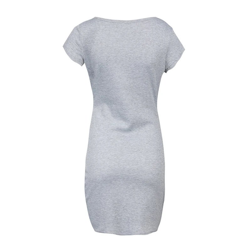 Alisister Осень Bodycon сексуальное платье для женщин тонкий вязаный Кнопка короткий