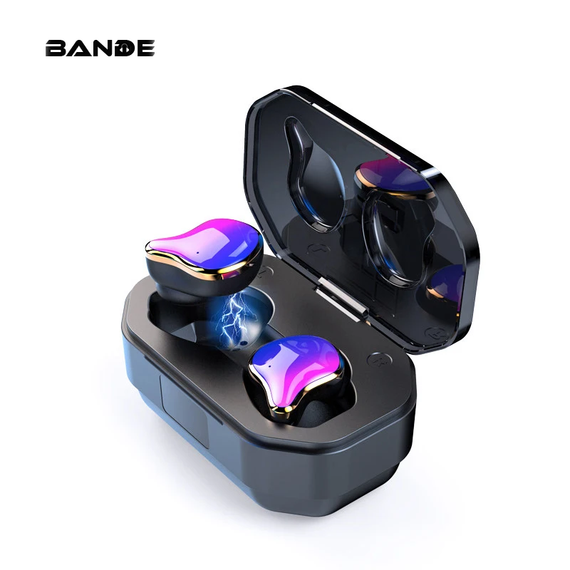 Беспроводная bluetooth гарнитура Inear TWS стереонаушники для смартфонов Android с зарядным