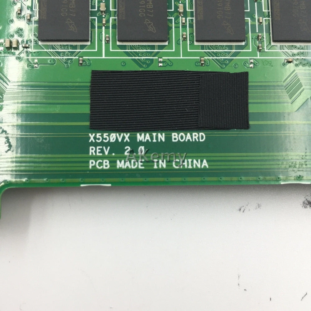 Akemy X550VX материнская плата для ноутбука For Asus X550VQ K550VX FH5900V REV 2 0 GTX950M 4 Гб RAM i7