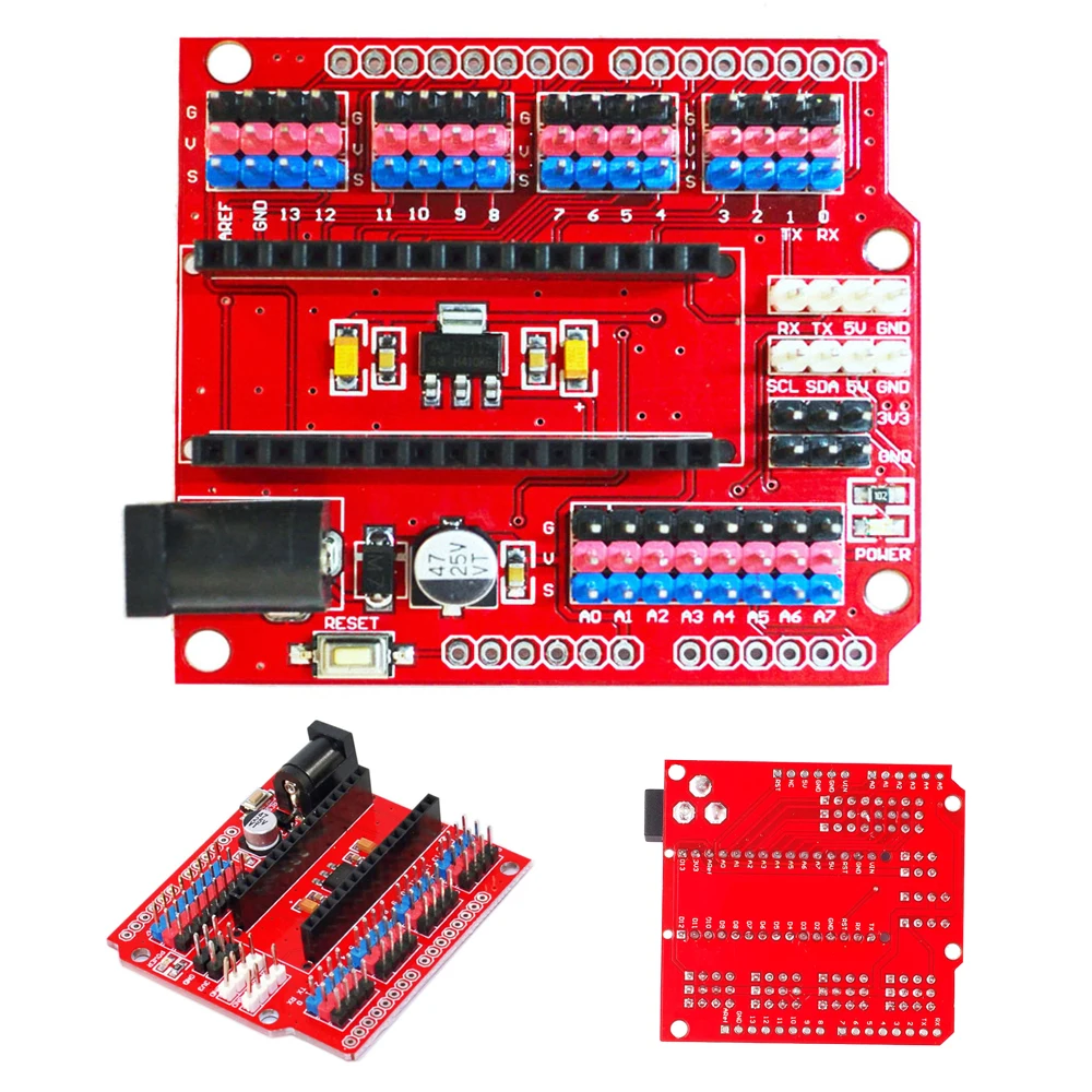 Прототип расширения щит для Arduino I/O Плата модуль питания|Платы мобильных