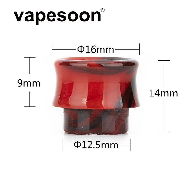 810 капельный наконечник полимерный RDA атомайзер мундштук с широким отверстием