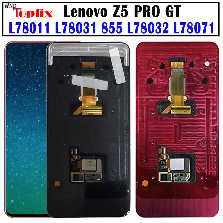 Оригинальный тестовый ЖК-дисплей для Lenovo Z5 Pro GT LCD L78032 дисплей сенсорный экран