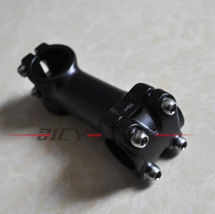 

25.4mm bike stem no logo Aluminum Alloy mountain road bike bicycle cycling stem handlebar riser bike parts 90*25.4mm ST401